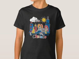 Best Price! Chicago Kids Dark T-Shirt