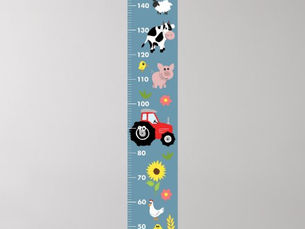 Hot Review! Boys Cute Farm Tractor CM Growth Chart