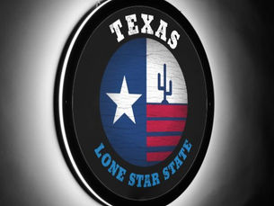 Review TEXAS LONE STAR STATE FLAG LED SIGN
