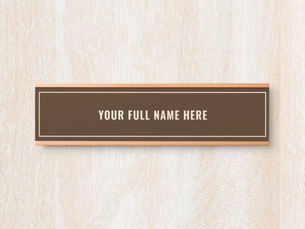 Top 5! Custom Name Framed Door Sign Your Colors and Font