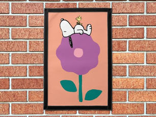 Review Peanuts | Snoopy & Woodstock Flower Whistle Pennant