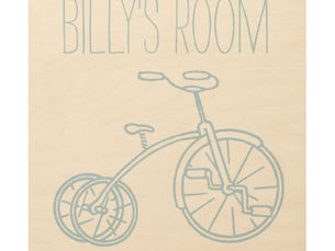 Top 10! Cute Vintage Baby Blue Tricycle Wood Wall Decor