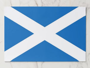 Hot Deals! Tearaway paper pad with Flag of Scotland