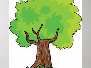 Big Deals! Leafy Tree Green Leaves Poster