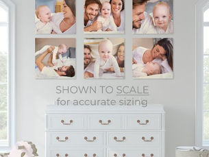 Review Baby Gallery Wall Art 6 Photo Acrylic Photo Tile
