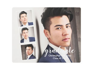 Review Modern 4 Photo Graduation Metal Print