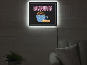 Top 5! Donuts LED Sign