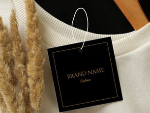Top 5! Modern Elegant Black and Gold Price Tag