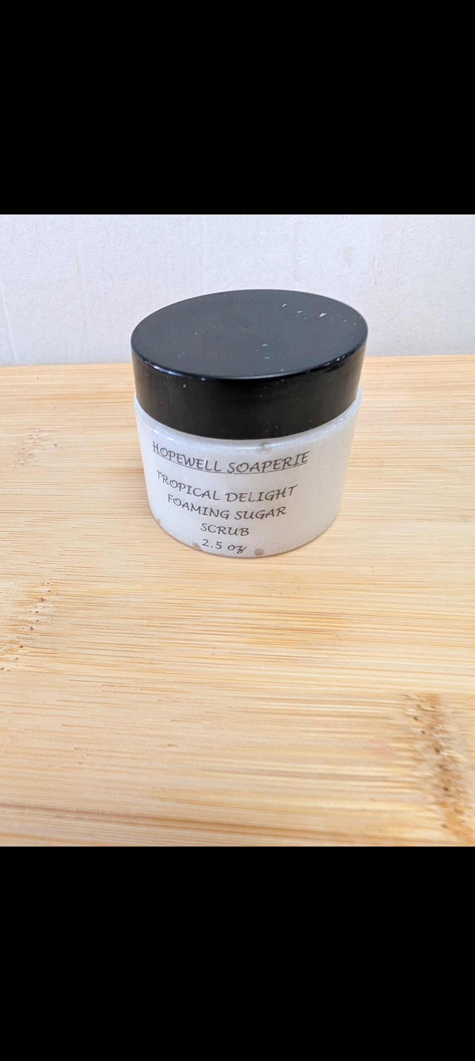 Tropical Delight Foaming Sugar Scrub