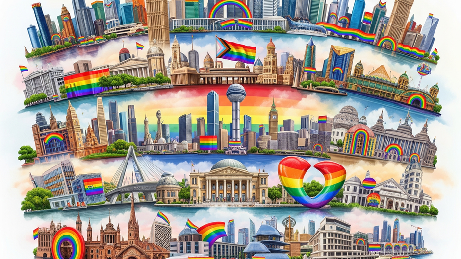 Global Rainbow Flags: Unpacking the World's LGBTQ+ Capitals
