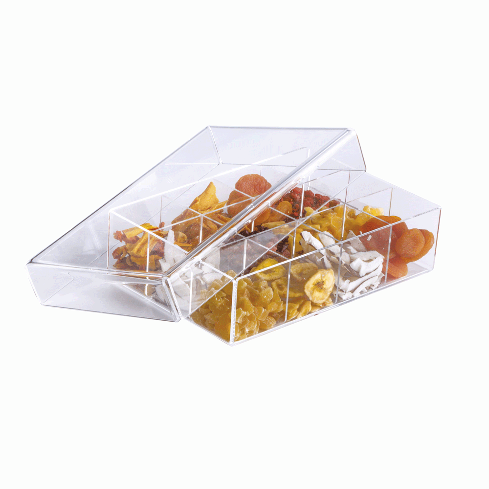 12-compartment container