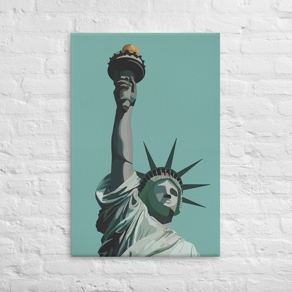 Statue Of Liberty - Canvas