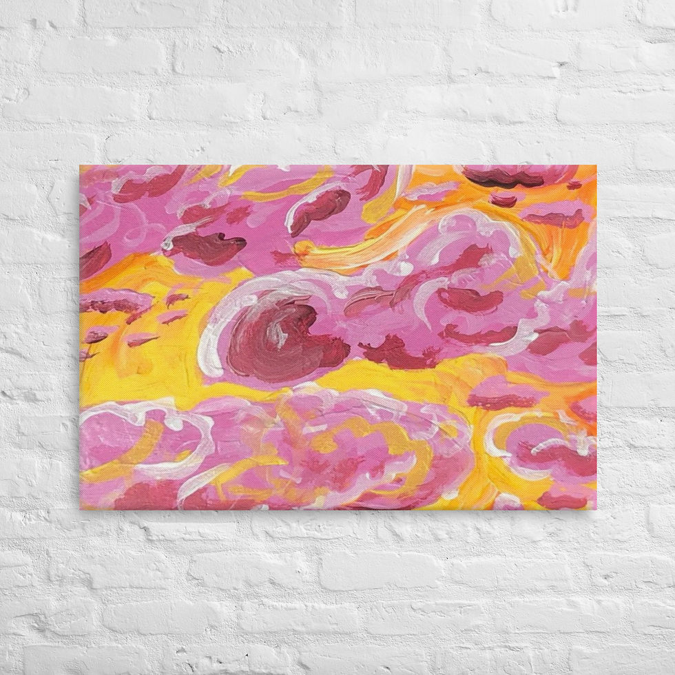 Bismol Skies - Canvas