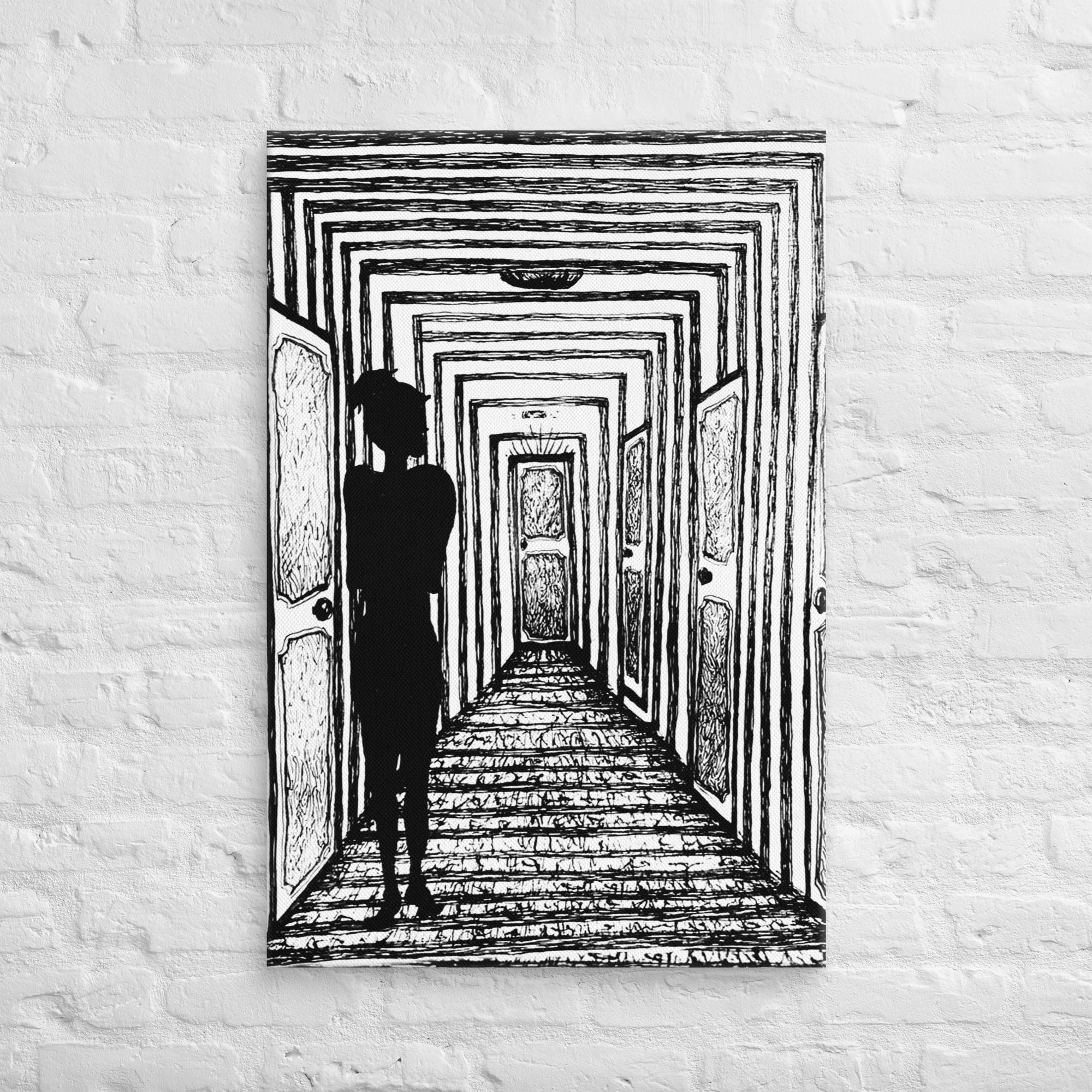 Hallway - Canvas