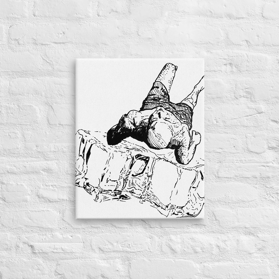 Stayin' Cool - Canvas