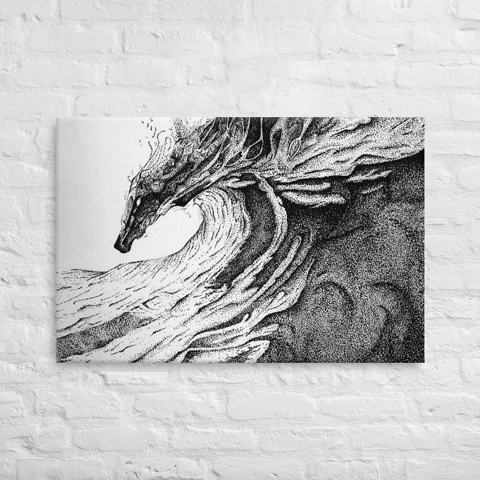 Riptide - Canvas