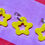Thumbnail: Yellow Star Pop Keyring