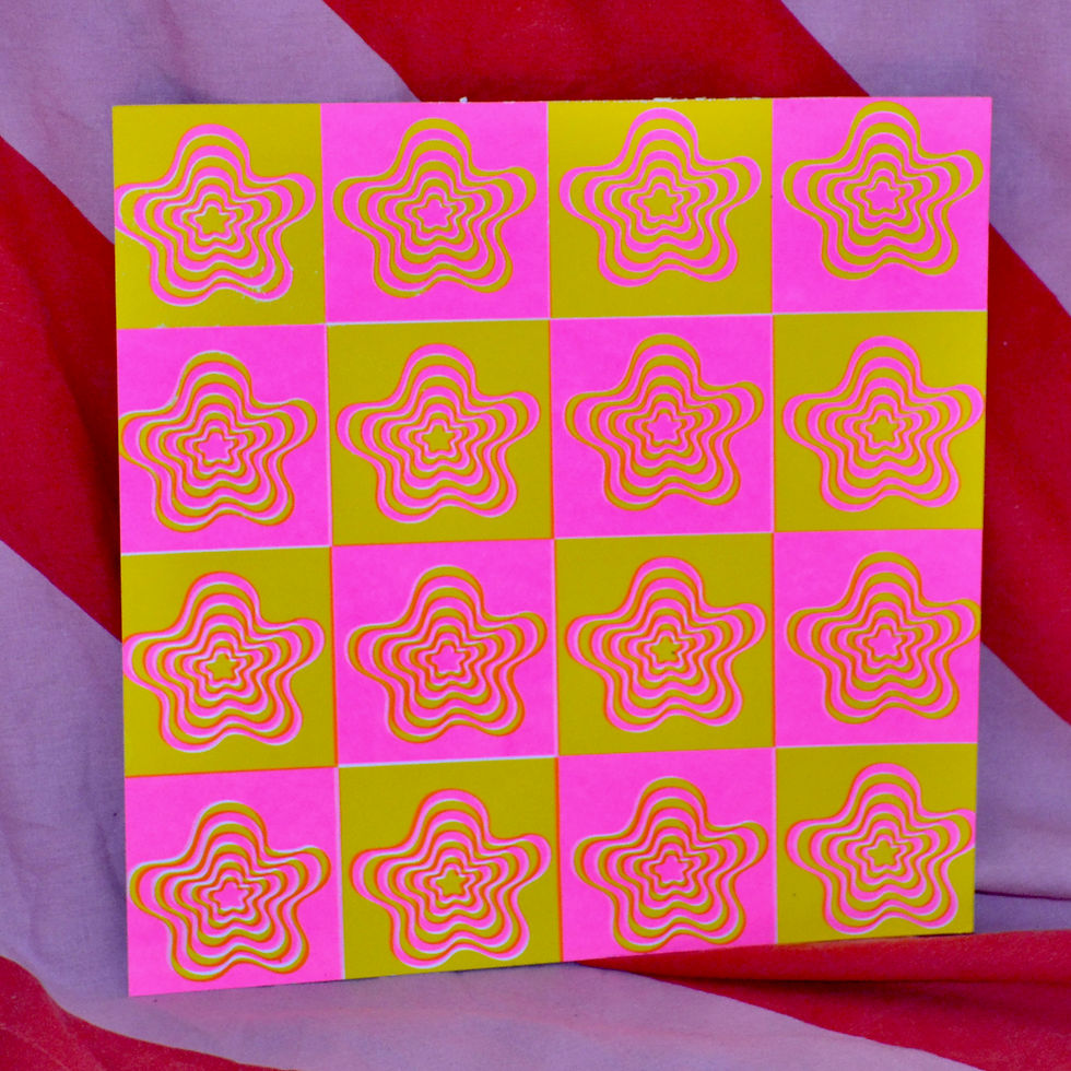 Checkerboard - Screenprint