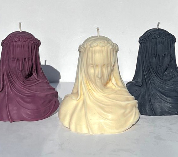 Unveiled Candle