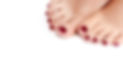 Close-up Beautiful Female Feet with Red