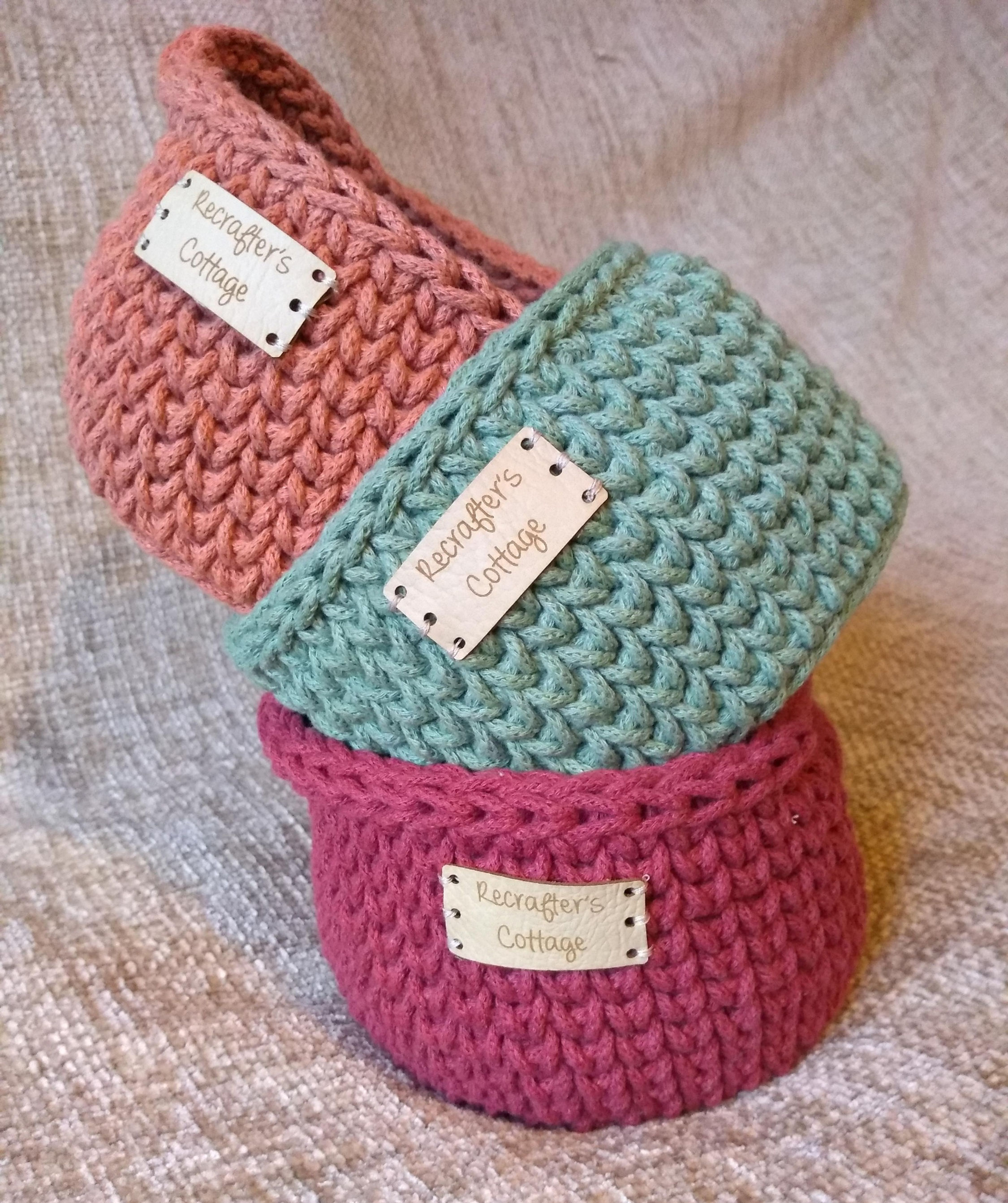 Set of 3 Small Baskets