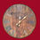 Thumbnail: Barrel Clock - Red Wine / Gold Hands
