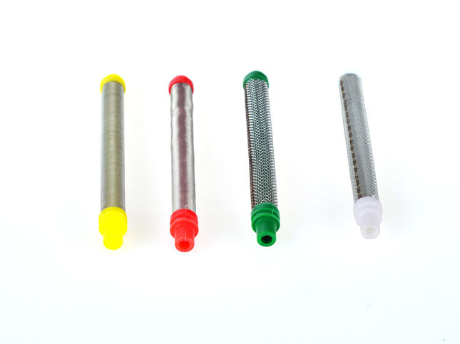 HVBAN airless spray gun filter screen - essential for clean spraying by filtering out impurities and preventing clogging during airless spraying.