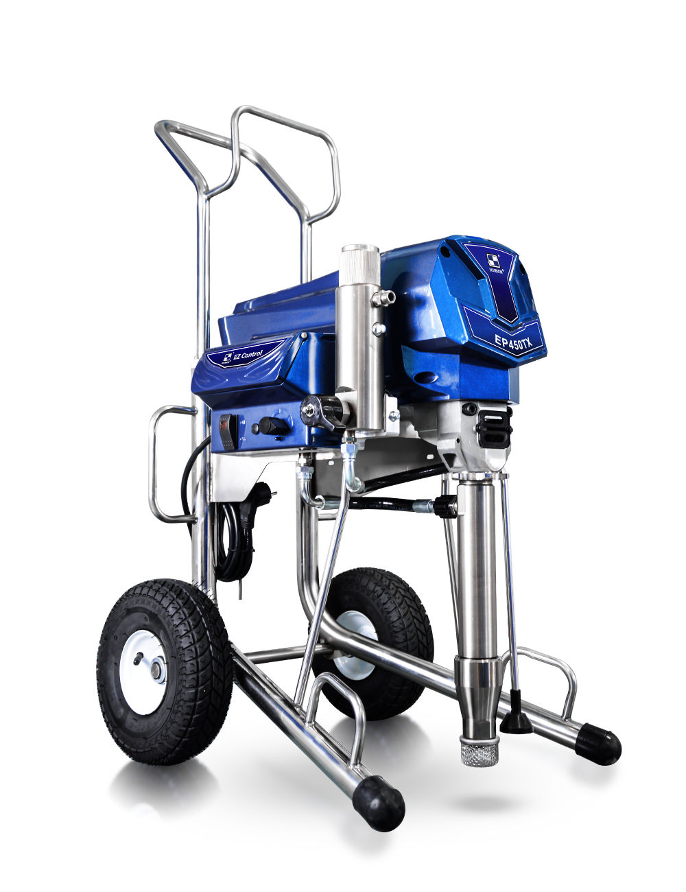 HVBAN EP450TX heavy-duty electric airless sprayer with extended long pump.