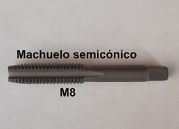 machuelo semiconico M8 para  perfil 30x60
