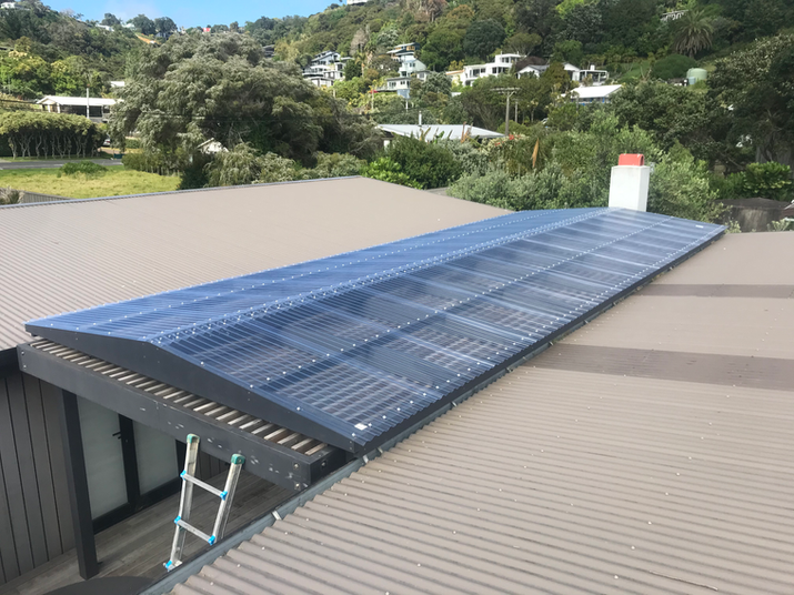 Modern beach front renovation & extension. Mangawhai Builder