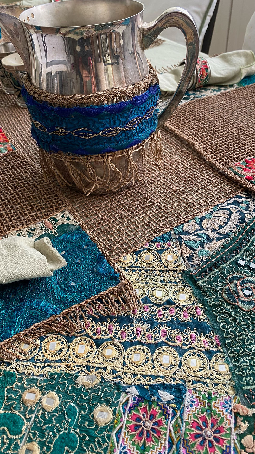Miniatura: Hippy Table verde