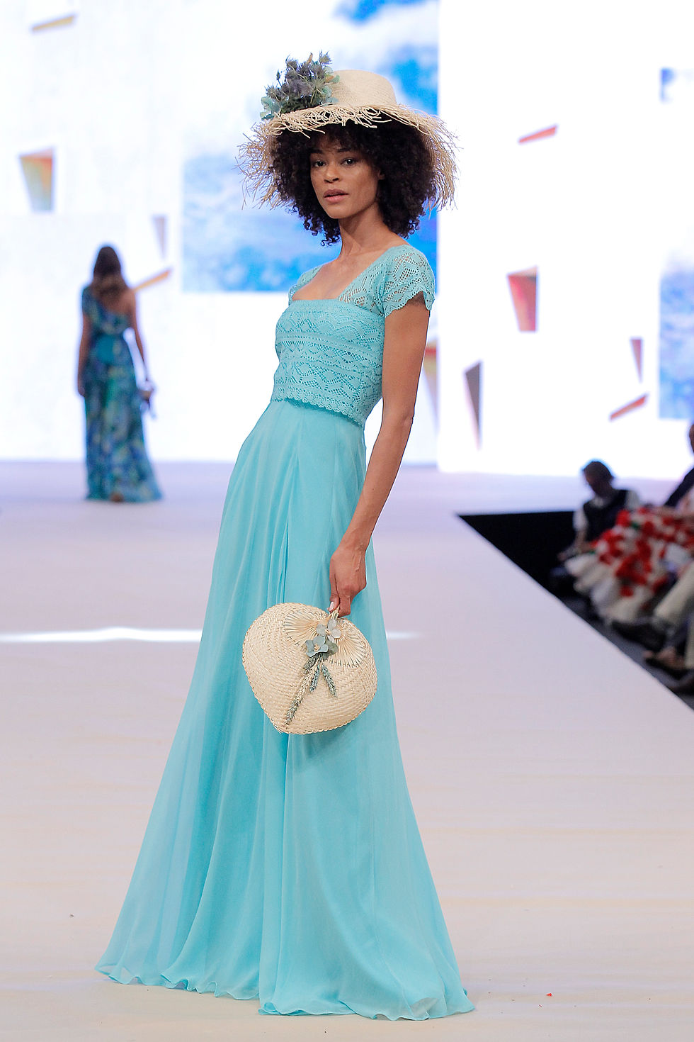 Miniatura: Vestido Ibiza turquesa