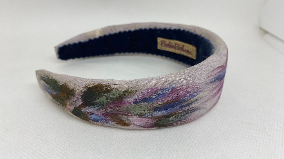 Miniatura: Diadema Botania Rosa empolvado