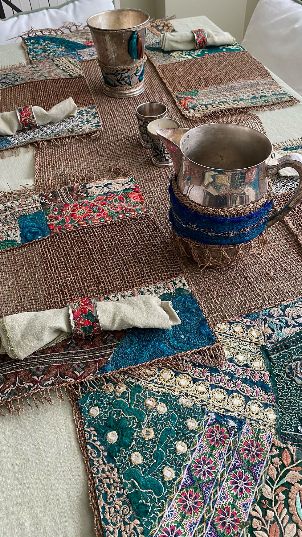 Miniatura: Hippy Table verde