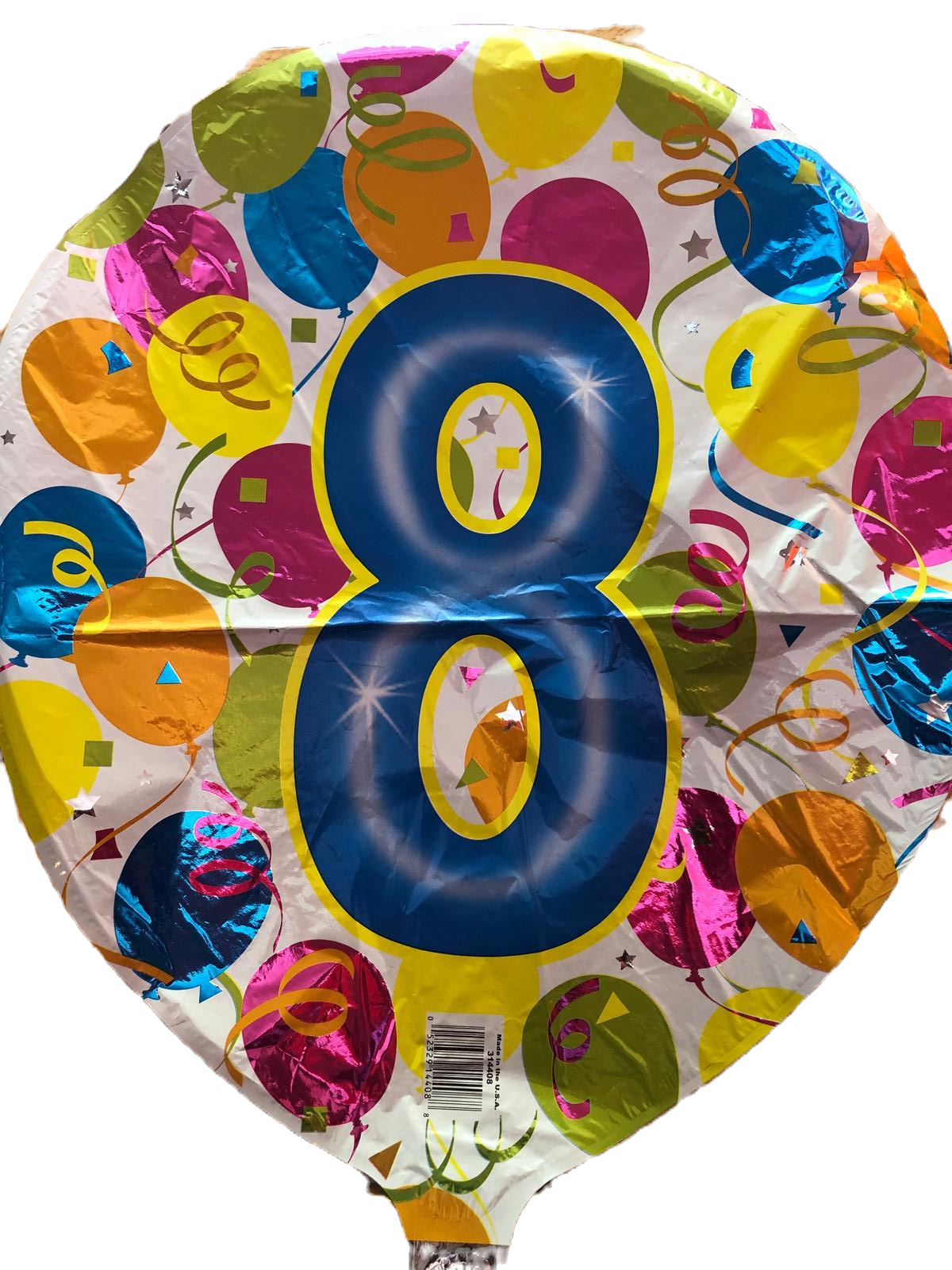 Number 8  Balloon