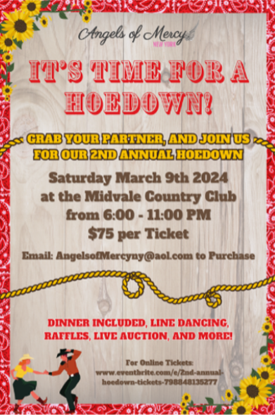 Angels of Mercy Annual Hoedown!