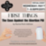 FCLNY Book & Film Club: The Case Against the Abortion Pill