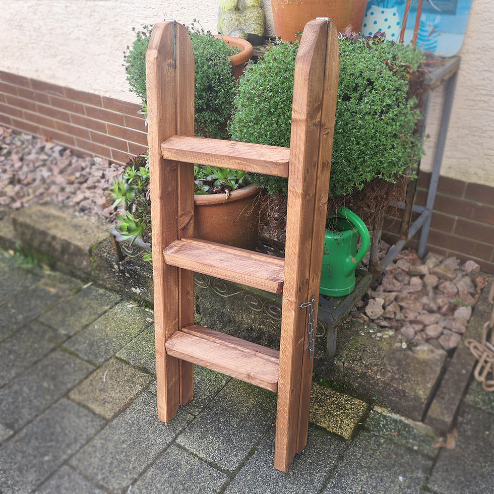 Thumbnail: Holzleiter 40 - 140  cm.