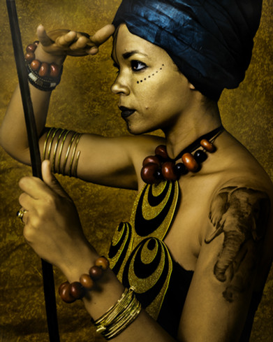 interpretation of an african goddess