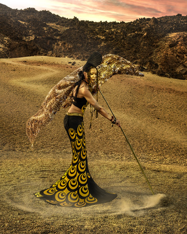 interpretation of an african goddess