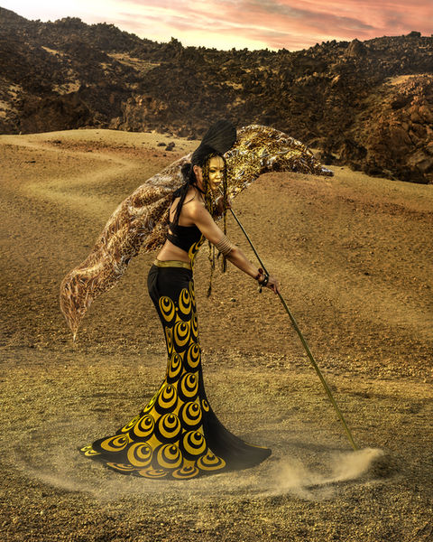 interpretation of an african goddess