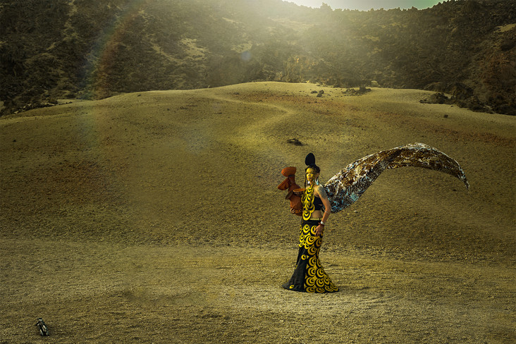 interpretation of an african goddess