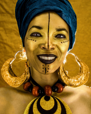 interpretation of an african goddess