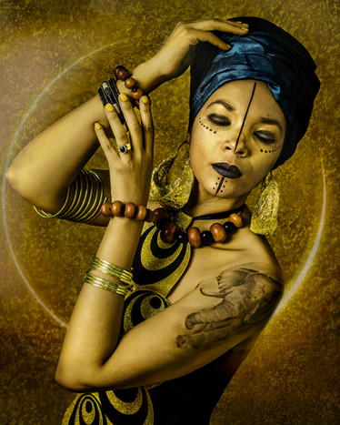 interpretation of an african goddess