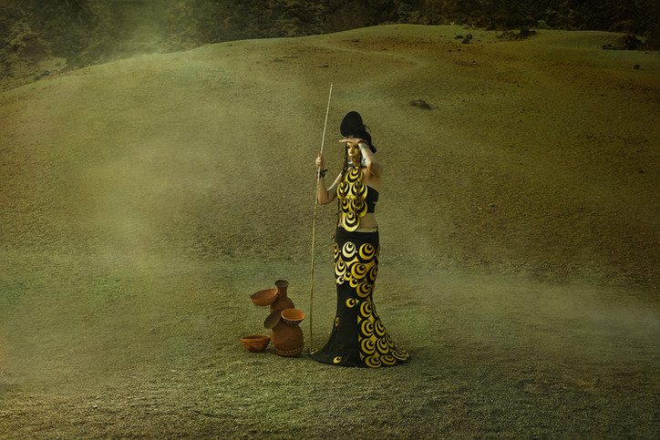 interpretation of an african goddess