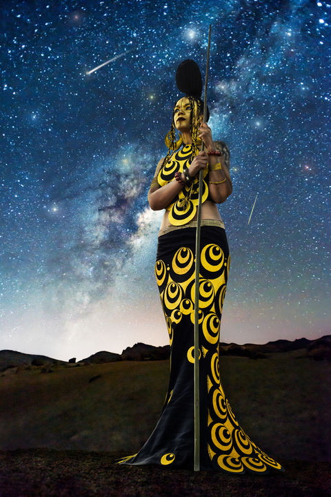 interpretation of an african goddess
