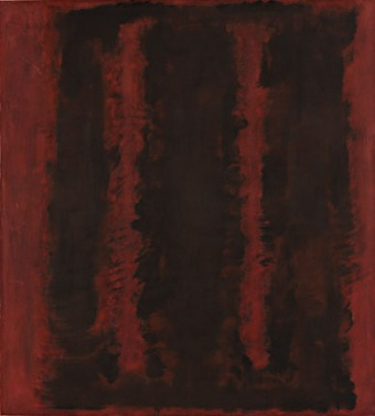 Black on Maroon, 1958, Photo: Tate Modern, London.