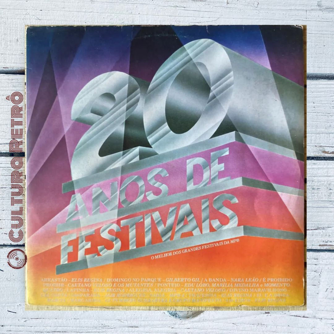 LP 20 ANOS FESTIVAIS 1985 (ÓTIMO) PONTEIO/ PROIBIDO PROIBIR