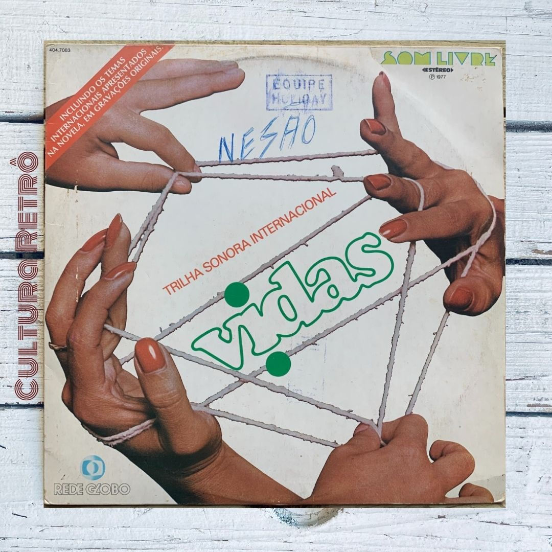 LP NOVELA DUAS VIDAS INTERNACIONAL 1977 SOM LIVRE ( BOM)