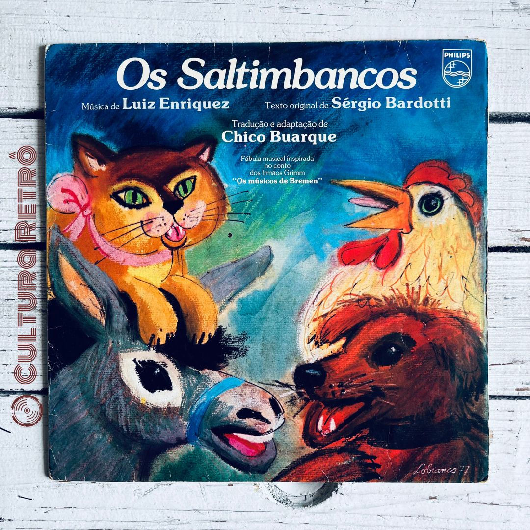 LP SALTIMBANCOS CHICO BUARQUE 1983( ÓTIMO/ LIBRETO) BICHARIA